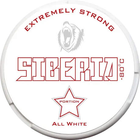 Siberia All White Portion – Snusbox