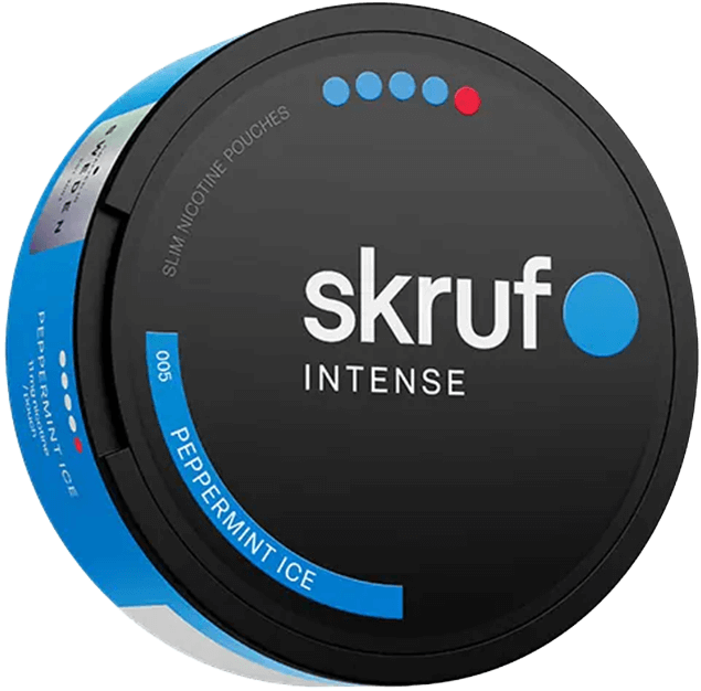 Skruf Intense Peppermint Ice No.005-Nicotine Pouches-SnusBox