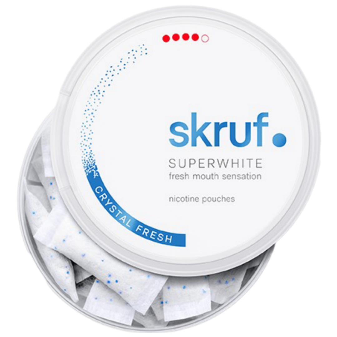 Skruf Superwhite Crystal Fresh – Snusbox