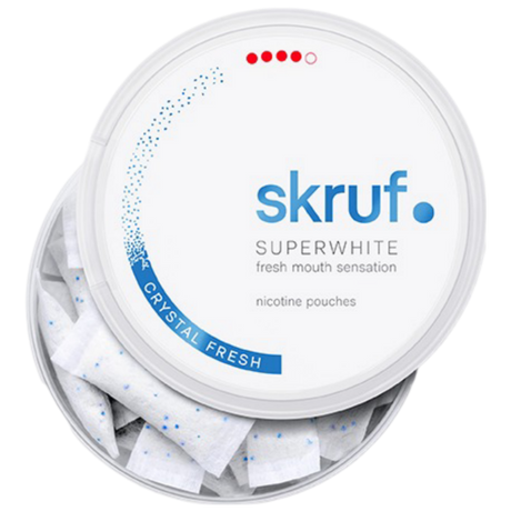 Skruf Superwhite Crystal Fresh – Snusbox