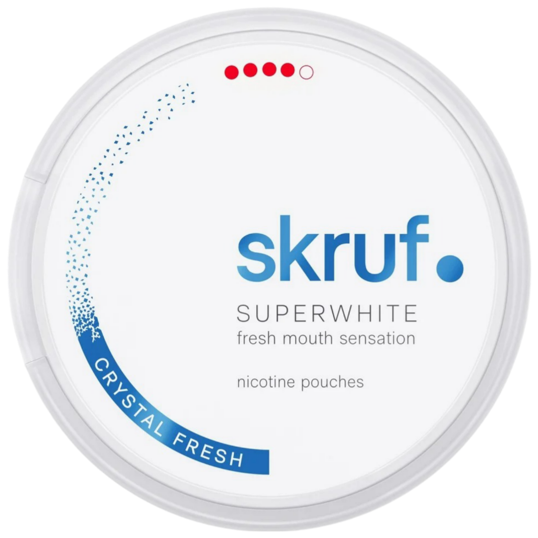 Skruf Superwhite Crystal Fresh – Snusbox