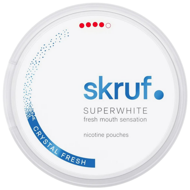 Skruf Superwhite Crystal Fresh – Snusbox