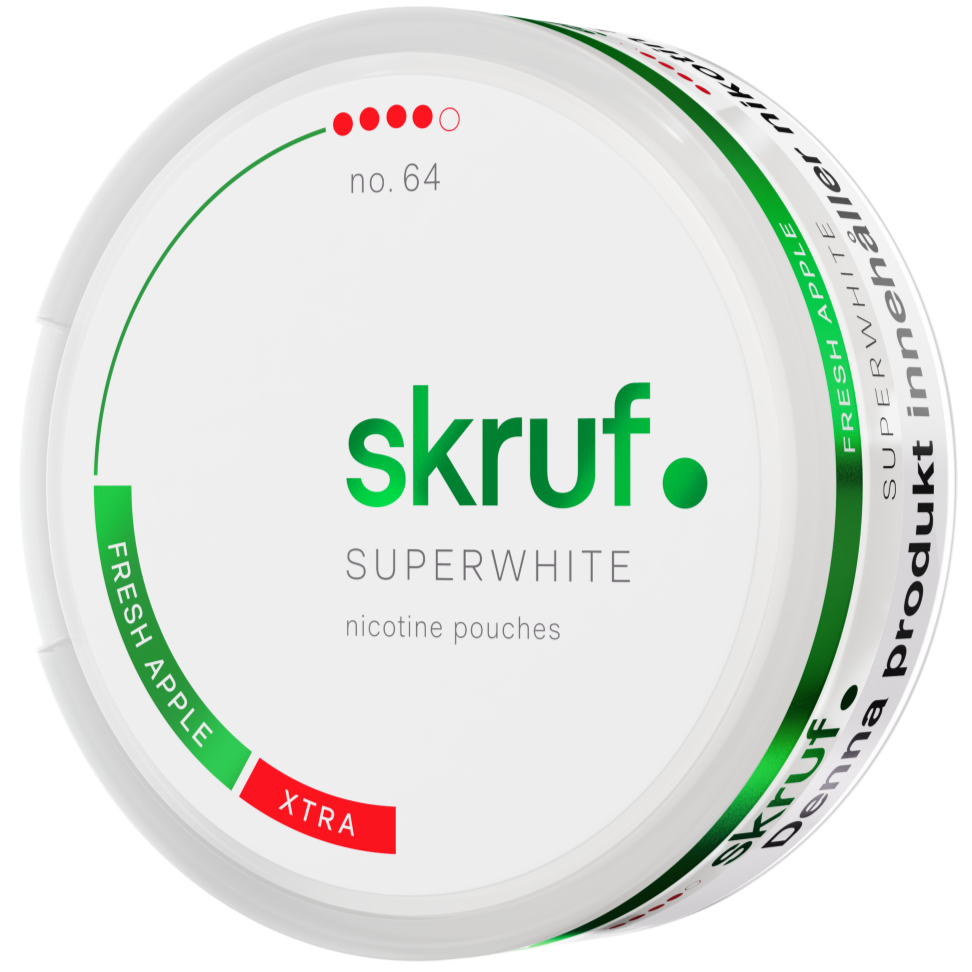 Skruf Superwhite Fresh Apple – Snusbox