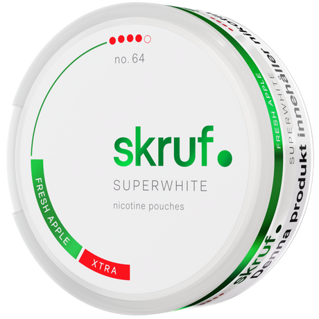 Skruf Superwhite Fresh Apple – Snusbox