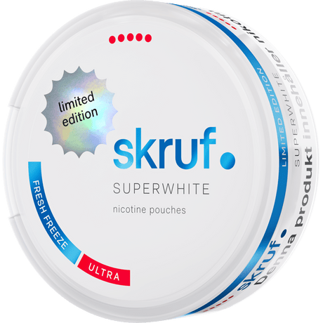 Skruf Superwhite Fresh Freeze – Snusbox