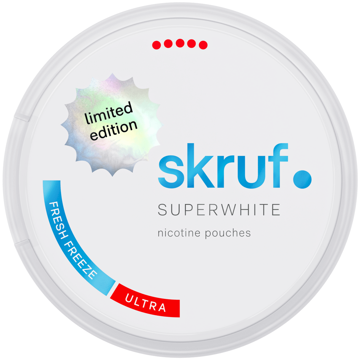 Skruf Superwhite Fresh Freeze – Snusbox