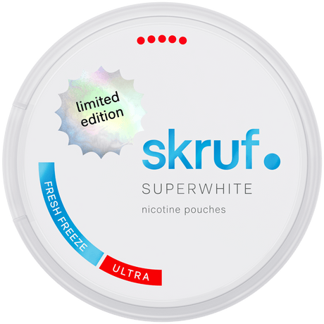 Skruf Superwhite Fresh Freeze – Snusbox