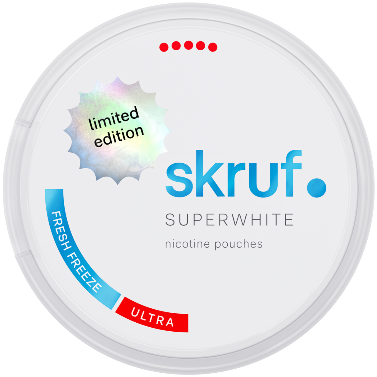 Skruf Superwhite Fresh Freeze-Nicotine Pouches-SnusBox