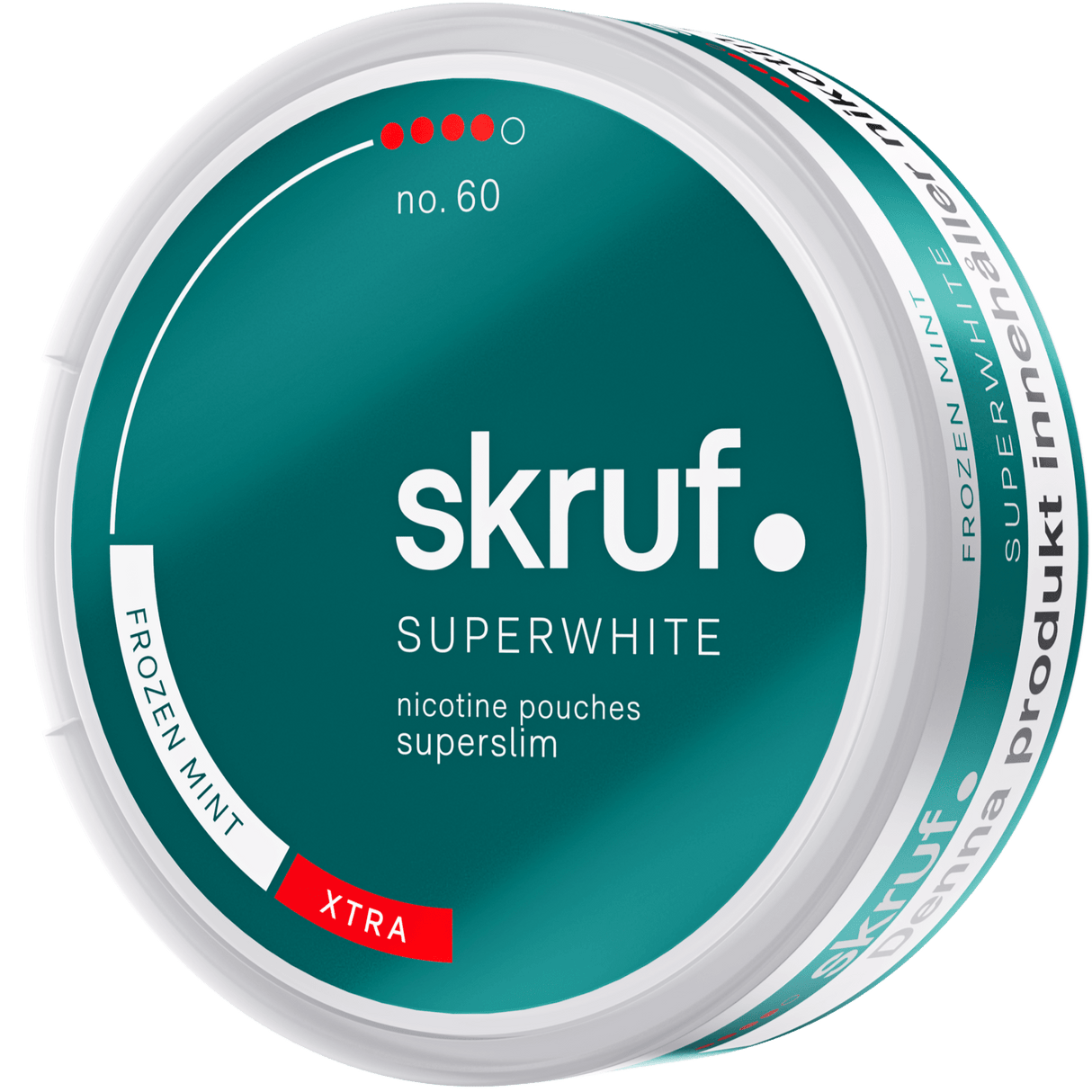Skruf Superwhite Frozen Mint No.60 – Snusbox
