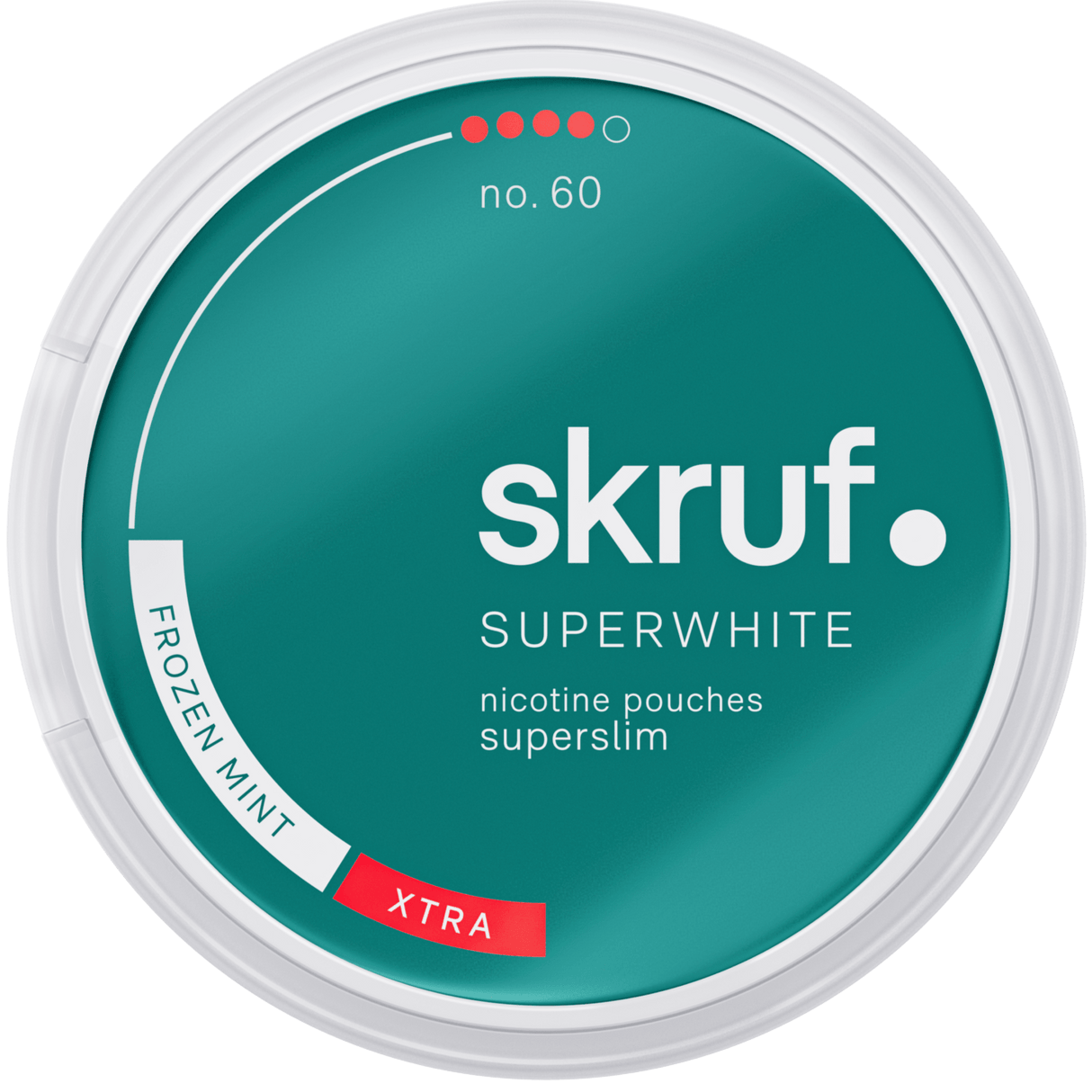 Skruf Superwhite Frozen Mint No.60 – Snusbox