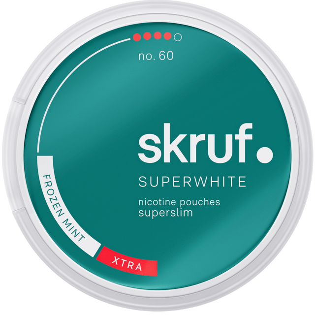 Skruf Superwhite Frozen Mint No.60 – Snusbox