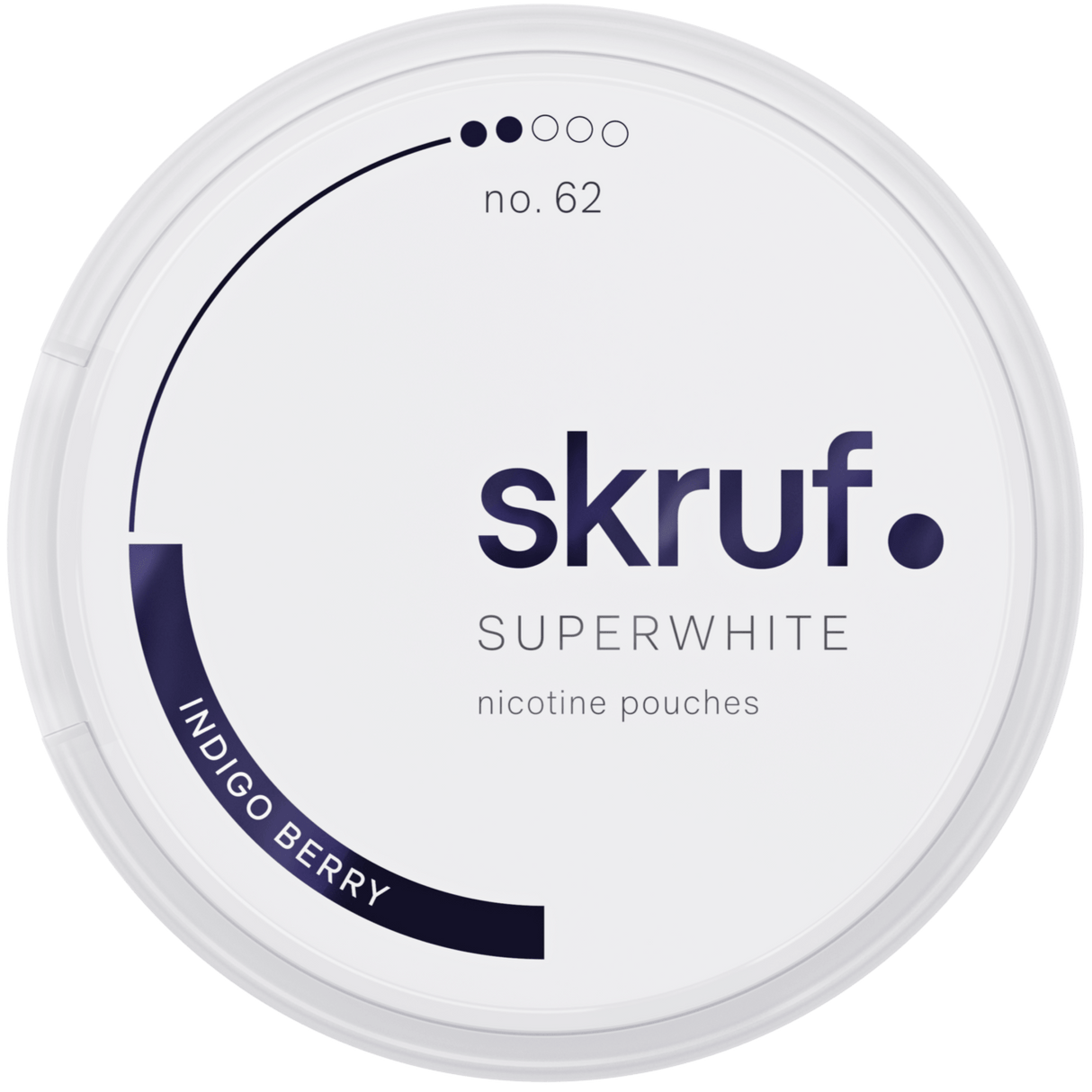 Skruf Superwhite Indigo No.62 – Snusbox