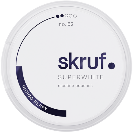 Skruf Superwhite Indigo No.62 – Snusbox