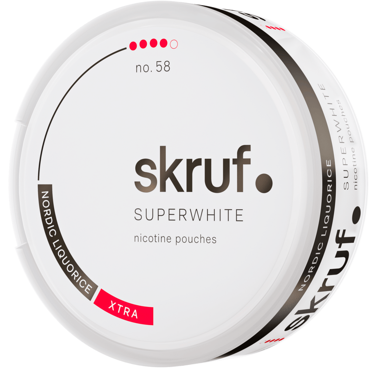 Skruf Superwhite Nordic No.58 – Snusbox