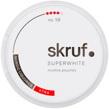 Skruf Superwhite Nordic No.58 – Snusbox