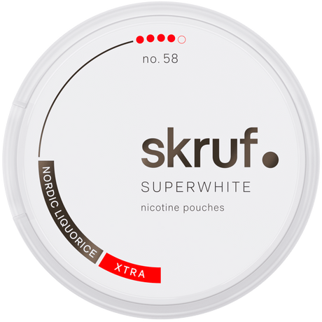 Skruf Superwhite Nordic No.58 – Snusbox