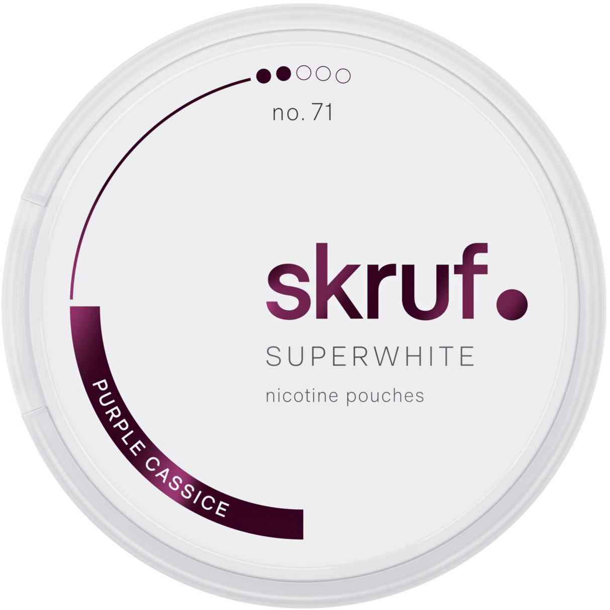 Skruf Superwhite Purple Cassice No.71 - Bundle – Snusbox