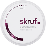 Skruf Superwhite Purple Cassice No.71 - Bundle – Snusbox