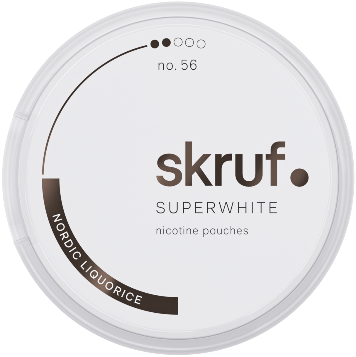 Skruf Superwhite no56 nordic Liquorice