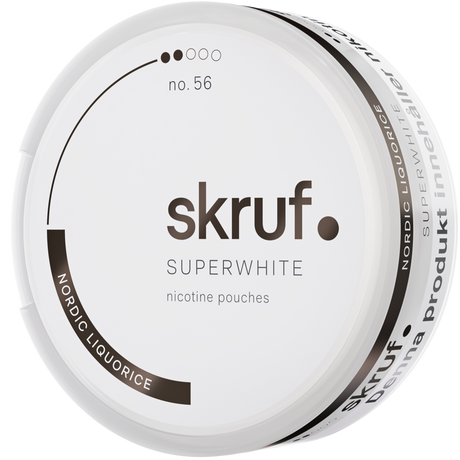 Skruf Superwhite no56 Nordic Liquorice