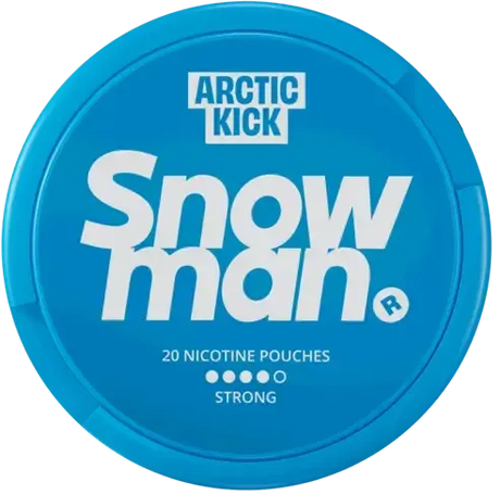 Snowman Arctic Kick 12mg-Nicotine Pouches-SnusBox