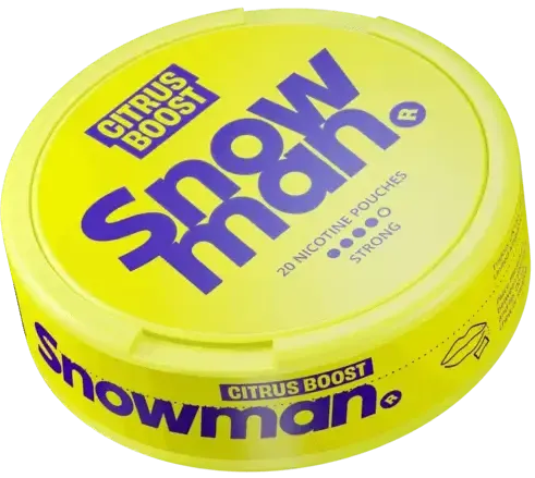 Snowman Citrus Boost 12mg-Nicotine Pouches-SnusBox