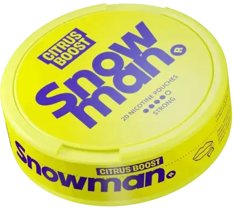 Snowman Citrus Boost 12mg-Nicotine Pouches-SnusBox