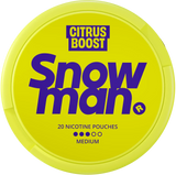 Snowman Citrus Boost 9mg-Nicotine Pouches-SnusBox