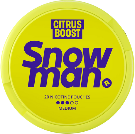 Snowman Citrus Boost 9mg-Nicotine Pouches-SnusBox