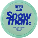 Snowman Fresh Mint 12mg-Nicotine Pouches-SnusBox