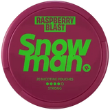 Snowman Raspberry Blast 12mg-Nicotine Pouches-SnusBox