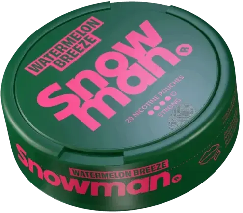 Snowman Watermelon Breeze 12mg-Nicotine Pouches-SnusBox