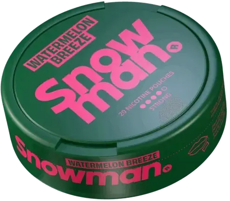 Snowman Watermelon Breeze 12mg-Nicotine Pouches-SnusBox