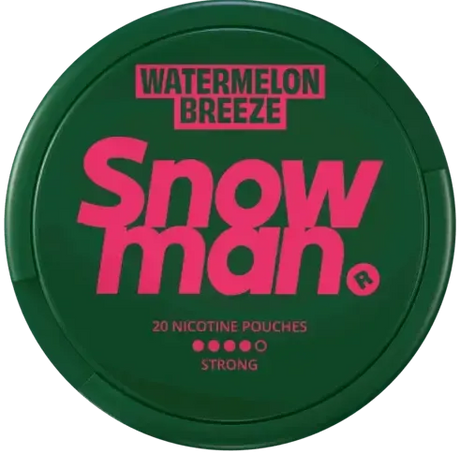 Snowman Watermelon Breeze 12mg-Nicotine Pouches-SnusBox