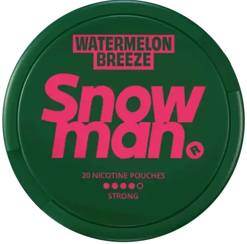 Snowman Watermelon Breeze 12mg-Nicotine Pouches-SnusBox