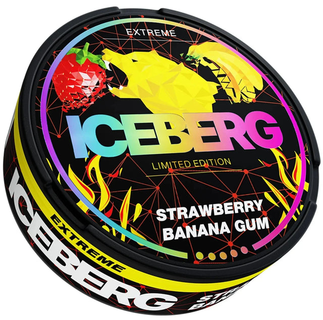 Iceberg Strawberry Banana Gum