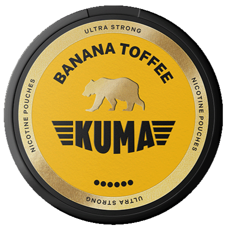 Kuma Banana Toffee – Snusbox