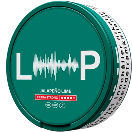 loop jalapeno lime extra strong