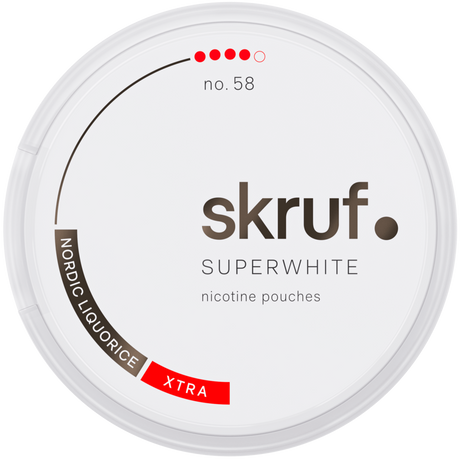 Skruf Superwhite No58 Nordic Liquorice