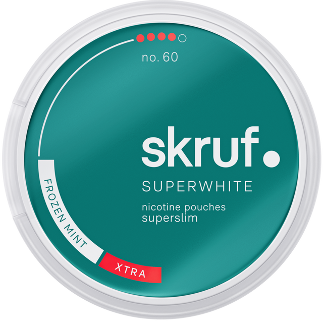 Skruf Superwhite Frozen Mint No.60
