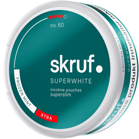Skruf superwhite Frozen Mint No.60