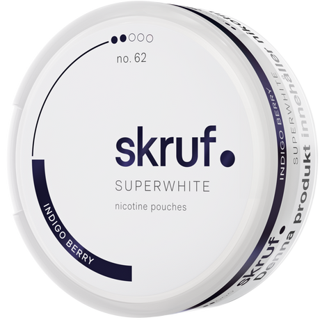 Skruf Superwhite no62 indigo berry