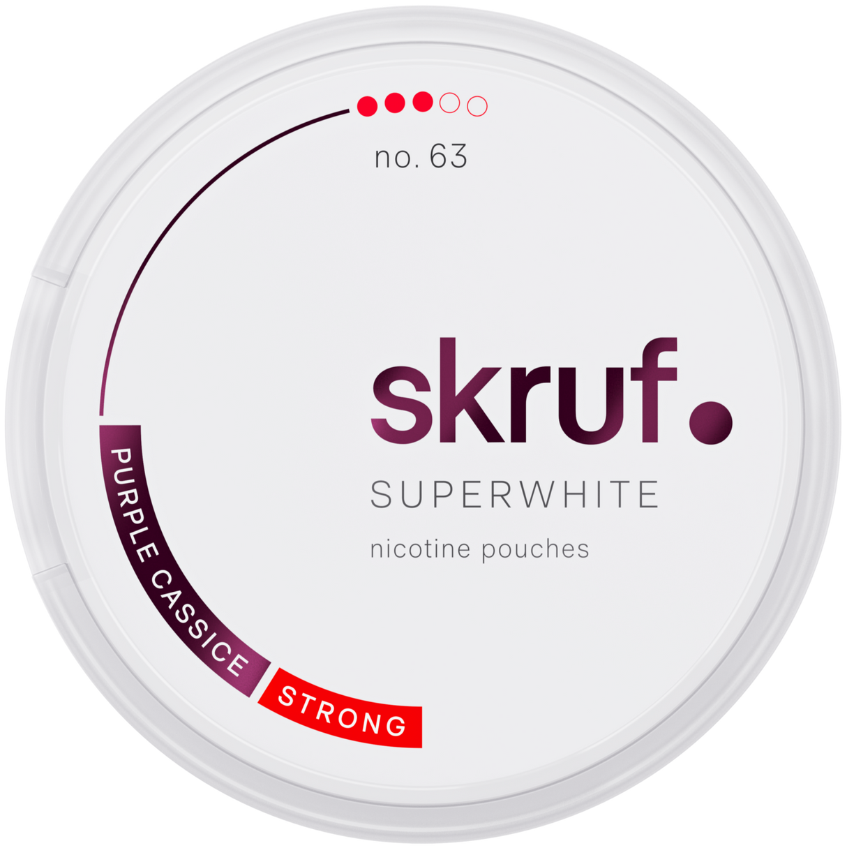 Skruf Superwhite no63 Purple Cassice