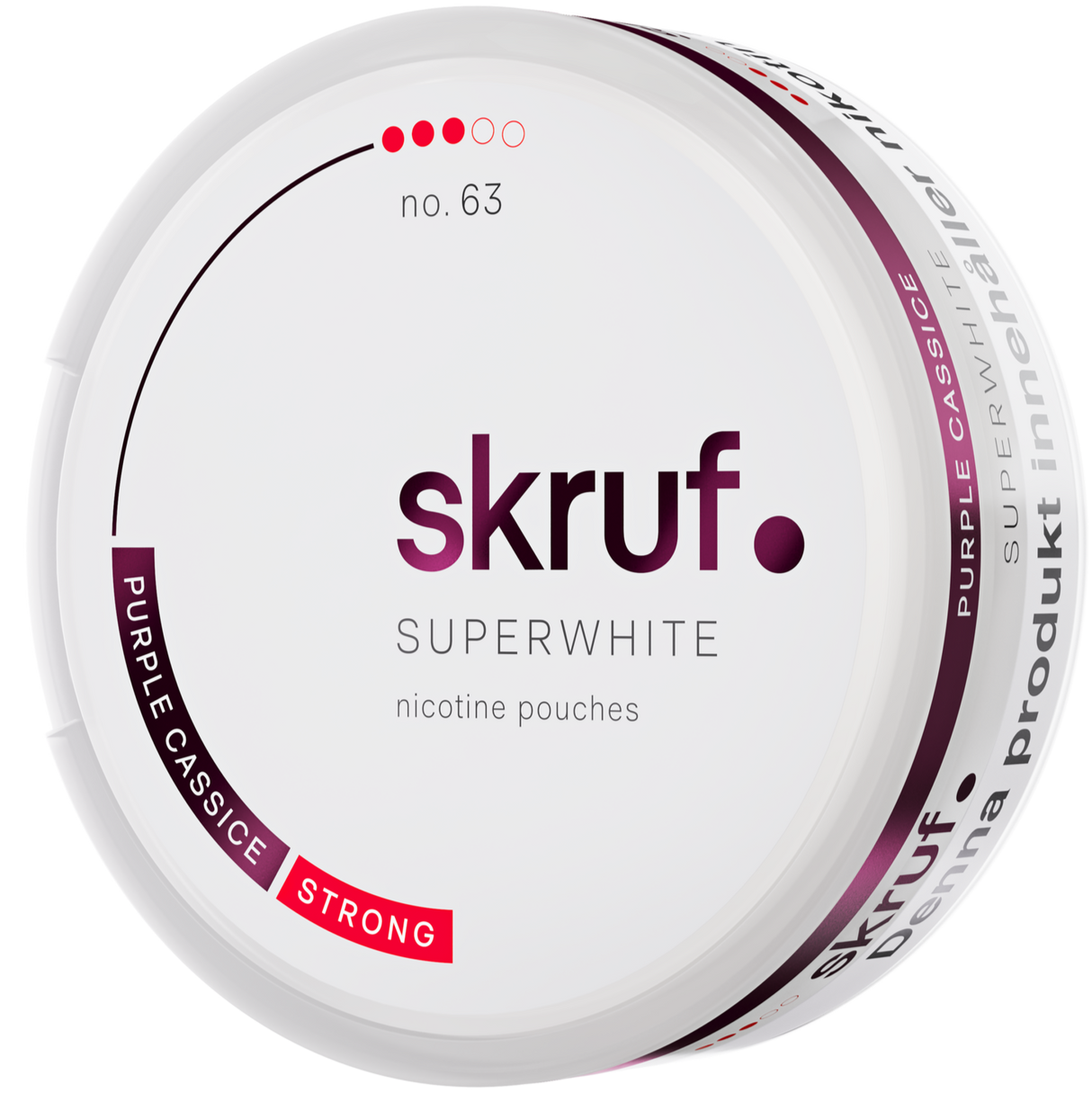 Skruf Superwhite no63 Purple Cassice