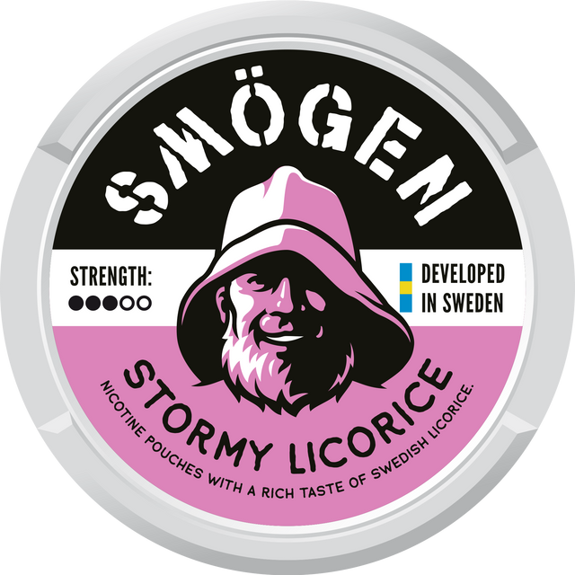 Smögen Stormy Licorice – Snusbox