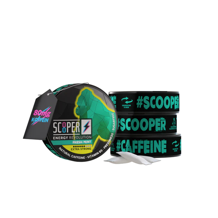 Scooper Energy Fresh Mint - Bundle – Snusbox