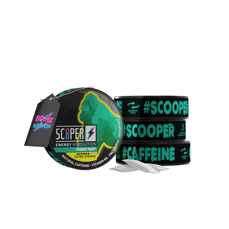 Scooper Energy Fresh Mint - Bundle – Snusbox