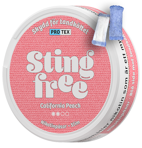 Stingfree California Peach - Bundle – Snusbox