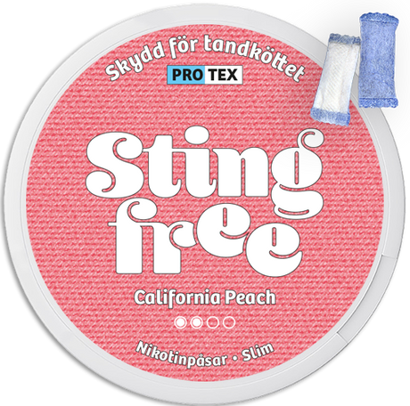 Stingfree California Peach - Bundle – Snusbox
