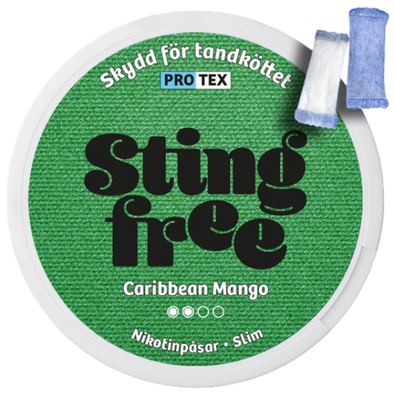 Stingfree Caribbean Mango - Bundle – Snusbox